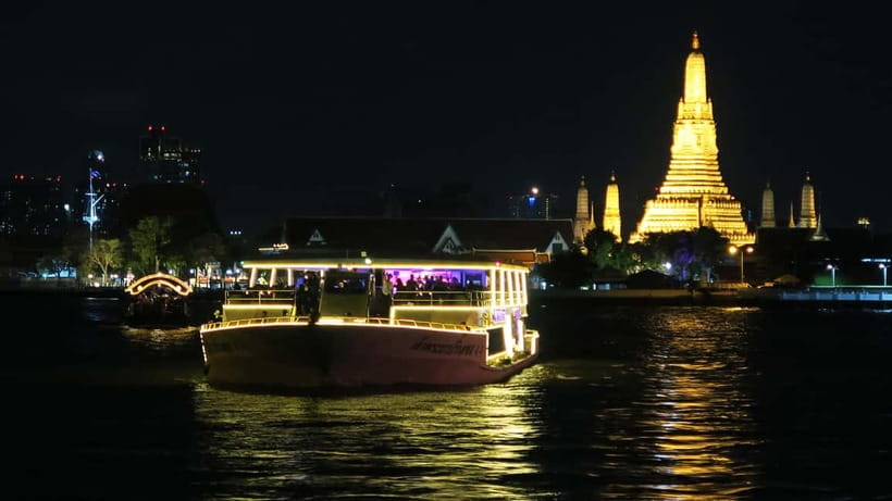 Bangkok: Chao Phraya Princess Dinner Cruise & Hotel Transfer - Key things to know before you go