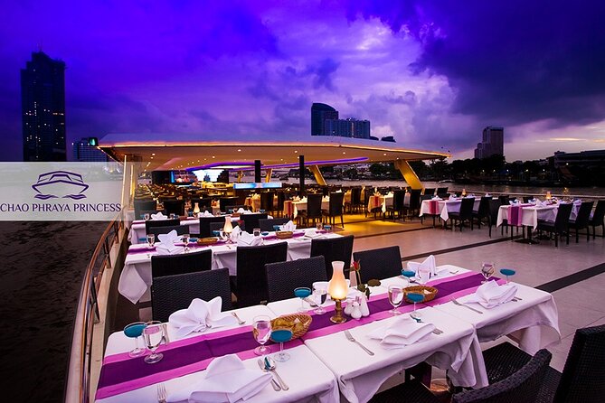 Bangkok Chao Phraya Princess Night Dinner Cruise - Three Decks and Night Lights: Where You’ll Spend Your Time