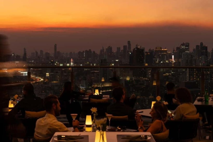 Bangkok: Cielo Sky Bar & Restaurant Rooftop - Cielo Sky Bar and rooftop views in Bangkok, in plain terms
