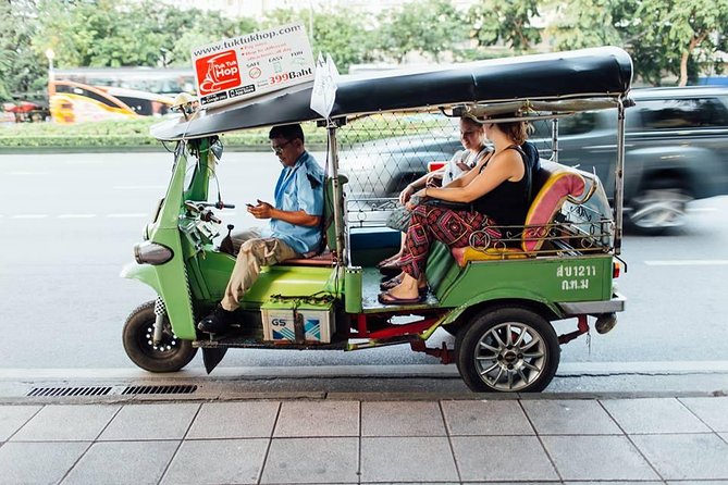 Bangkok Combo: Tuk Tuk App Pass, Chao Phraya Boat & E-sim - Sukhumvit: malls like EmQuartier and Terminal 21, plus easy street access
