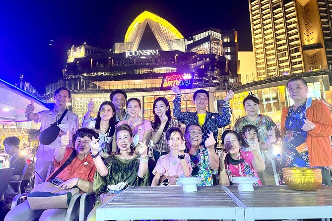 Bangkok Dinner Cruise with Intl Buffet, Live Music & Hotel Pickup - From your hotel to Icon Siam at 5:30 pm, here is what to expect