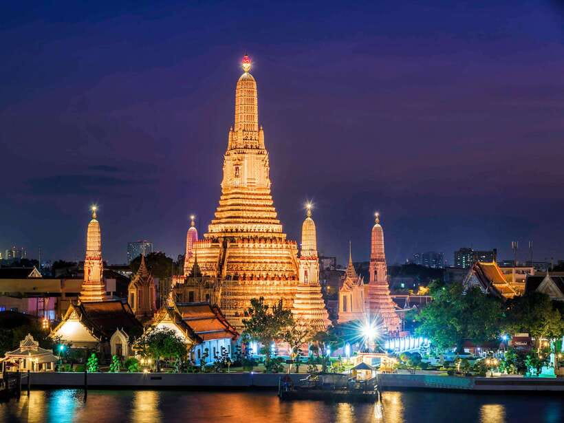 Bangkok: Evening Tour with Wat Arun, Wat Pho & Tuk Tuk Ride - Quick highlights you will actually feel