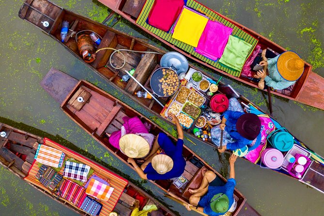 Bangkok: Floating Market & Train Market with Train/Boat ride - The Big Logistics: MBK Center Start, MBK Center Finish