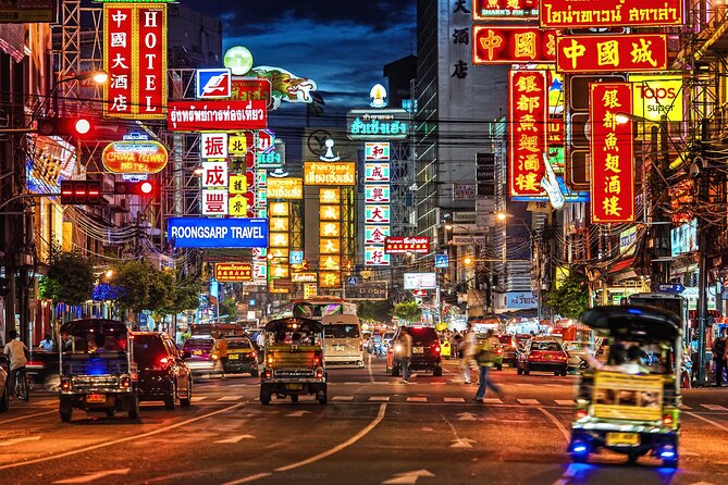 Bangkok Food Tour by Tuk Tuk - Hotel-pickup & Dinner - Pickup at 4:30 PM and the Rattanakosin night views