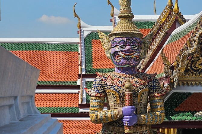 Bangkok History Temples Markets and Food Tasting - Wat Pho to Grand Palace, with Bangkok history as the thread