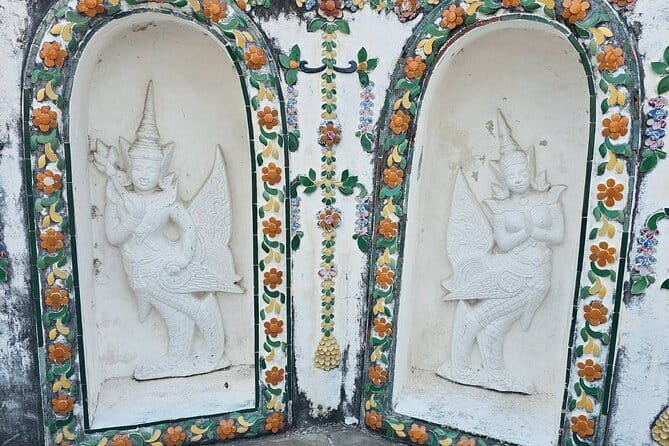 Bangkok History Temples Markets and Food Tasting - Wat Arun across the river, sunset views without the crowds