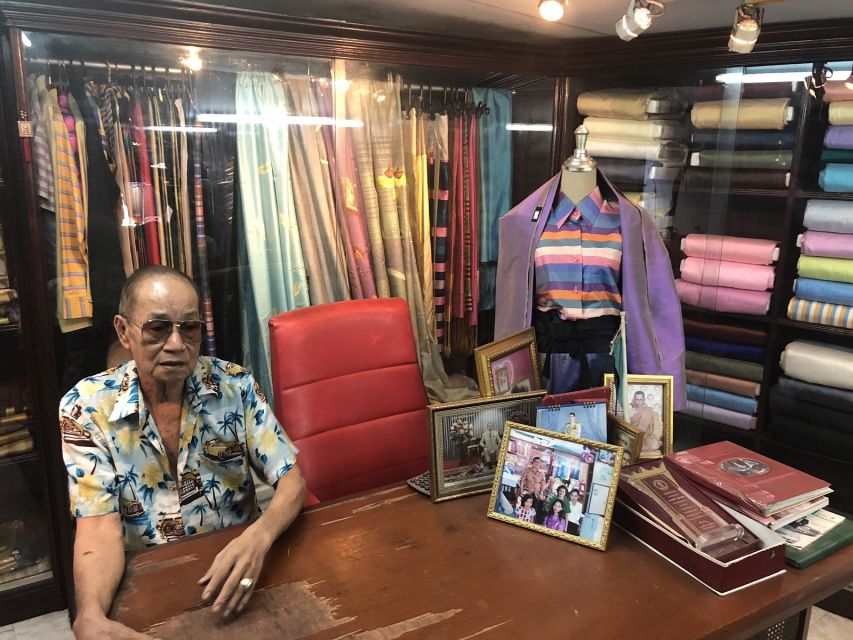 Bangkok: Jim Thompson House and Baan Krua Community Tour - Uncle Aood’s home workshop and what “quality silk” means in real life