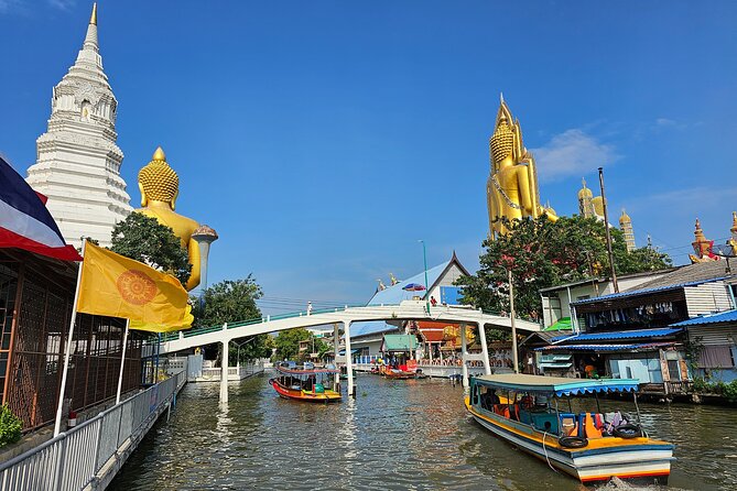 Bangkok Long Boat Canal a Big Buddha and Culture Markets Tour - Quick highlights