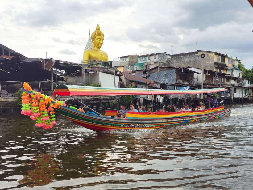 Bangkok Long Boat Canal a Big Buddha & Culture Markets Tour - Price and Value: What $44 Buys You in Bangkok Canal Time