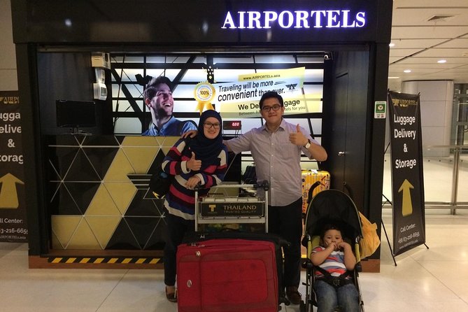 Bangkok Luggage Storage - Suvarnabhumi Airport (BKK): Airport Rail Link counter on the B Floor