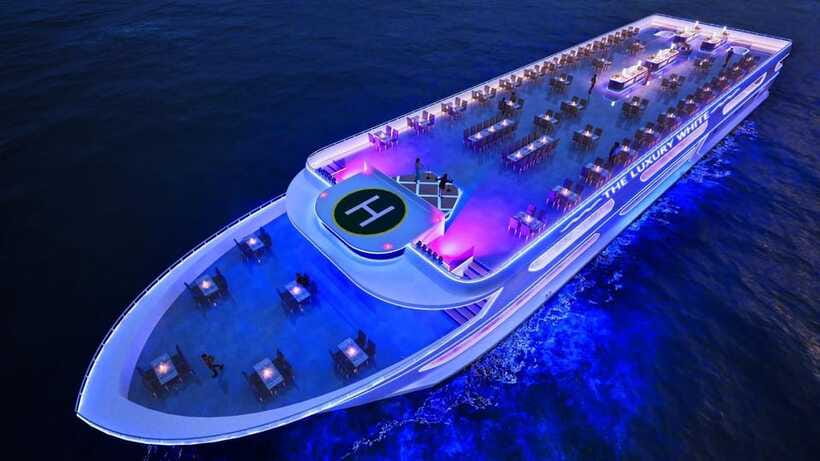 Bangkok: Luxury White Dinner Cruise Free Flow Beer and Wine - Live entertainment: cabaret, Thai dance, and the sound levels factor