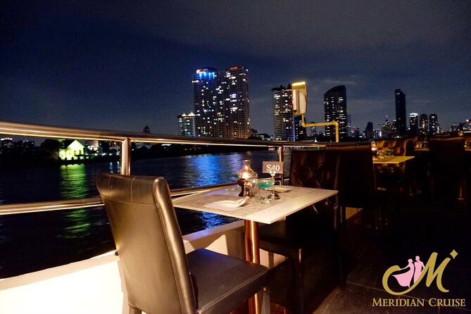 Bangkok Meridian Dinner Cruise from ICONSIAM - Seating and deck advice: how to avoid losing the views