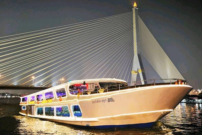 Bangkok Meridian Dinner Cruise from ICONSIAM - The route, landmarks, and what they mean to your photos