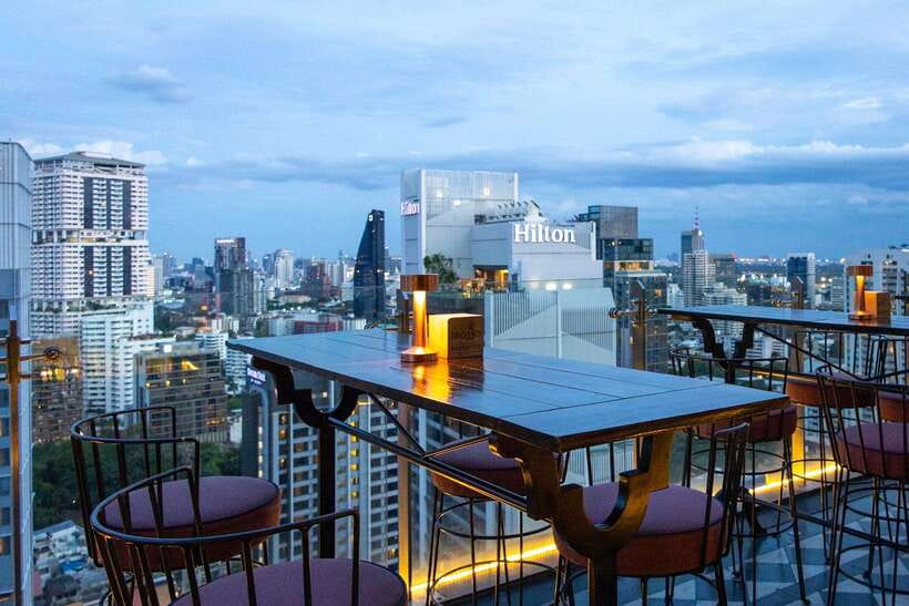Bangkok: Mojjo Rooftop Lounge & Bar Food & Beverage Package - Price Versus Real Bangkok Rooftop Reality