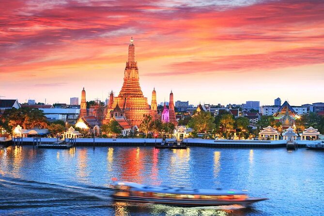 Bangkok Night Bike Tour -Hotel-pickup & Dinner - Dinner and rooftop skyline with one drink on the house