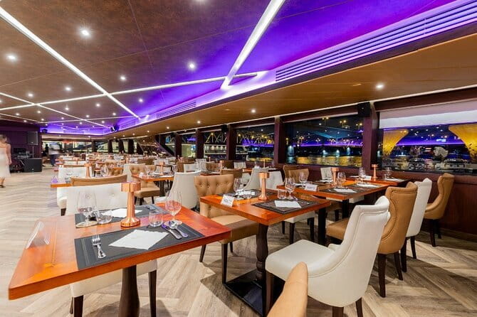 Bangkok Opulence Chao Phraya River Dinner Cruise from ICONSIAM - Service Style: Warm Crew, Big-Group Reality