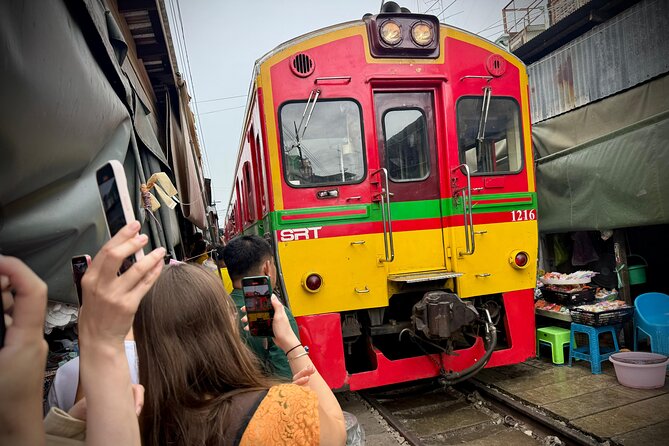 Bangkok: Private Floating Market and Train Market - Ban Laem and the local train ride that sets the tone