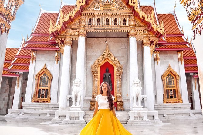 ️ Bangkok Private Instagram Tour: All-Inclusive - Marble, spires, and skyline icons: the temple core that does the heavy lifting