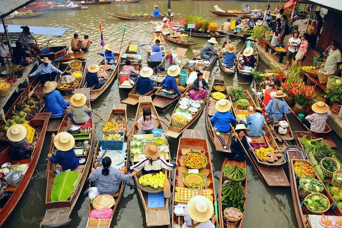Bangkok: Railway and Floating Market Tour + Dragon Temple - A full Bangkok day outside Bangkok, for a small price