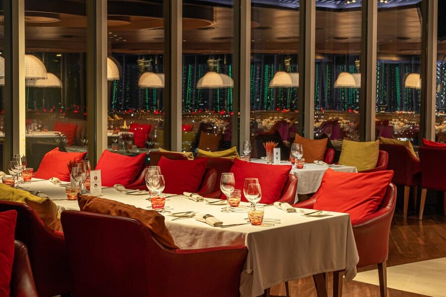 Bangkok: Red Sky Rooftop & Bar 56th Floor - The view: what you are really paying for