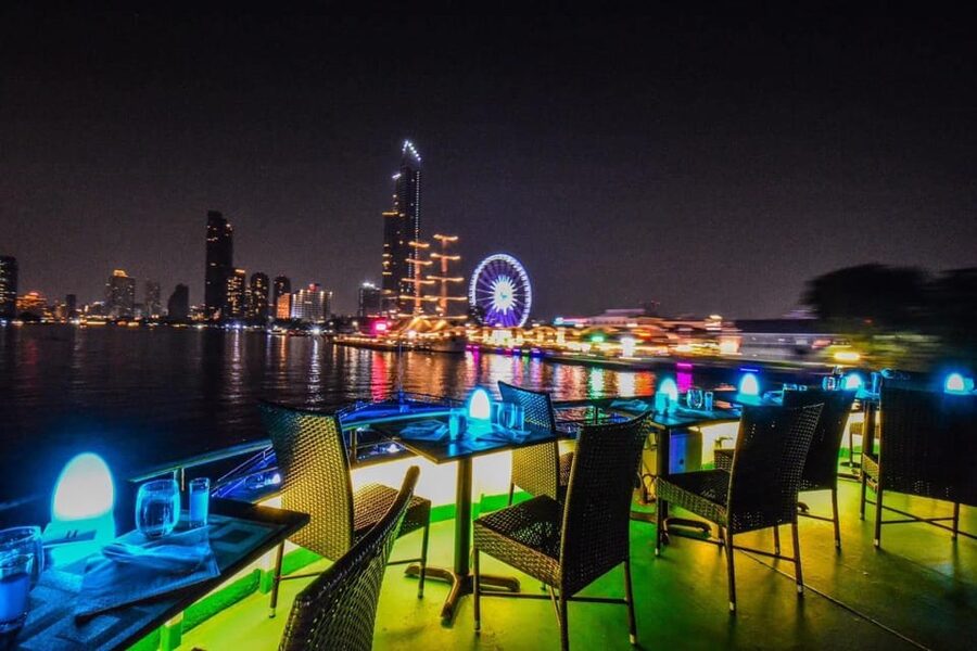 Bangkok: Royal Princess Cruise with Optional Hotel Transfer - Where you go on the river: landmark after landmark from one boat window