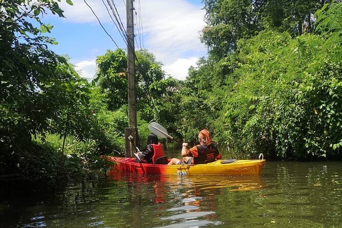Bangkok Tour by Boat and Bike - The real switch: kayak or canoe on Bangkok canals