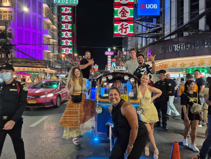Bangkok: Tuk Tuk Adventure Chinatown Michelin Food & Temples - Getting Your Tuk Tuk Ride Started at MRT Sam Yan