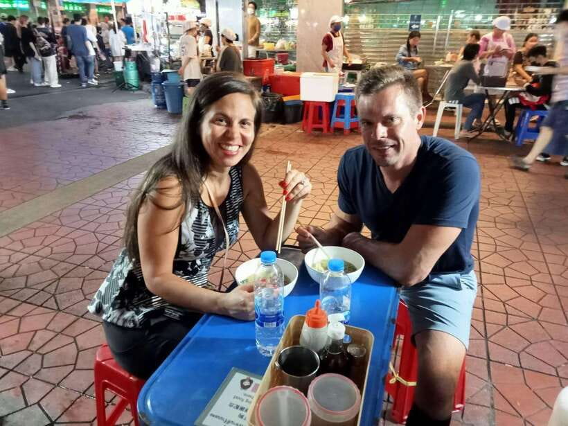 Bangkok Tuk-Tuk by Night with Chinatown Street Food Meal - Chinatown at the end: street food and dessert, plus a calm Monday warning