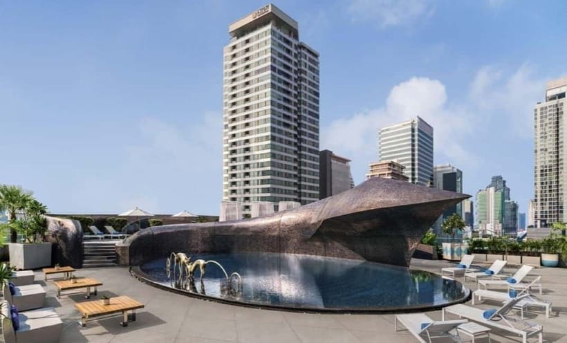 Bangkok: W Hotel Pool & Gym Experience - W Bangkok and WET: the city reset in one booked day