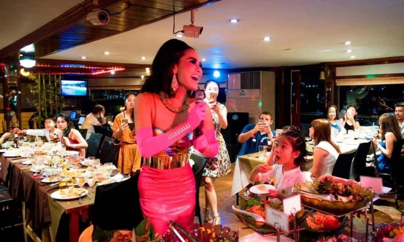 Bangkok: White Orchid Chao Phraya Cruise, Thai Buffet & Beer - How the 2-hour Chao Phraya cruise actually feels at night