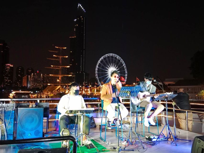 Bangkok: White Orchid Chao Phraya Dinner Cruise - What onboard feels like, plus the best places to view the river