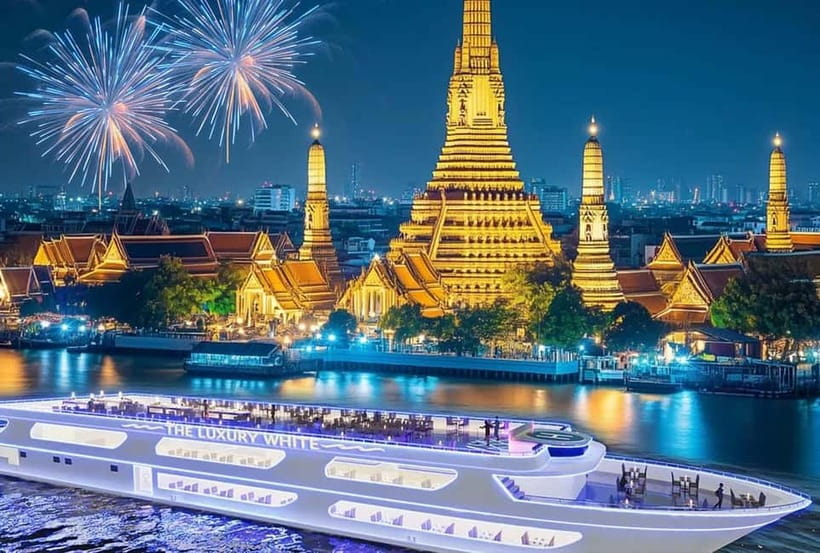 Bangkok: White Orchid Chao Phraya Dinner Cruise free Beer - Where You’ll Be Sitting, and What to Pack (No Big Bags)