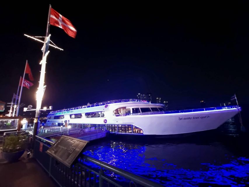 Bangkok: White Orchid Chao Phraya Dinner Cruise - Sunset vs Dinner departures, check-in windows, and how to pace the night