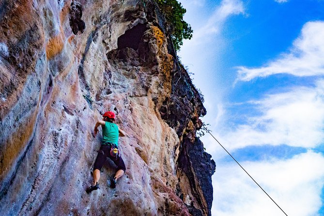 Beginner's Full Day Rock Climbing and Caving Tours at Railay Beach in Krabi - Beginner technique that actually prepares you for the rappel