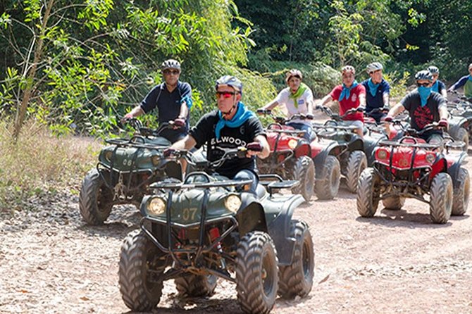 Best ATV Bike and Ziplines Adventure with Transfer - Stop 2: Phuchada Safari ATV riding with ocean-view scenery