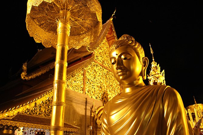 Best seller!! Amazing Night tour, Doi Suthep + Wat umong - Top Must visit! - Why Doi Suthep Looks Better After Dark