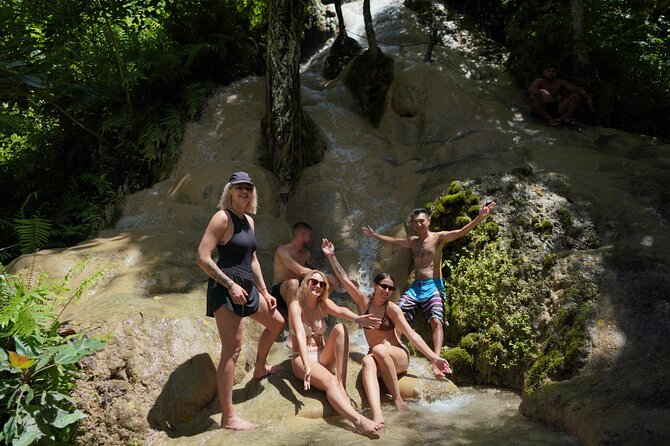 Bua Tong Waterfall Adventure& Huge Cave included Thai Buffet Tour - Key highlights at a glance