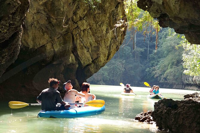 Canoe Cave Explorer Phang Nga Bay Tour from Phuket - The Swim Break: Your Scheduled Escape from Heat