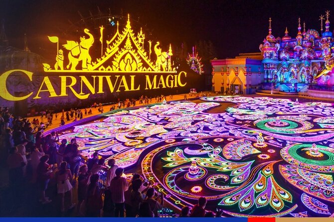 Carnival Magic Phuket Tickets - Ticket upgrades that change your night: seats, tram, and dinner