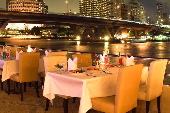 Chaophraya Princess Dinner Cruise in Bangkok with Hotel Pickup - Chao Phraya After Dark: What You’re Seeing From the Boat
