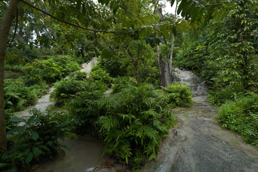 Chiang Mai: Bua Thong Sticky Waterfall & Huge Cave & Buffet - Sticky (But Tong) Waterfall: the “sticky” part, the ropes, and the views