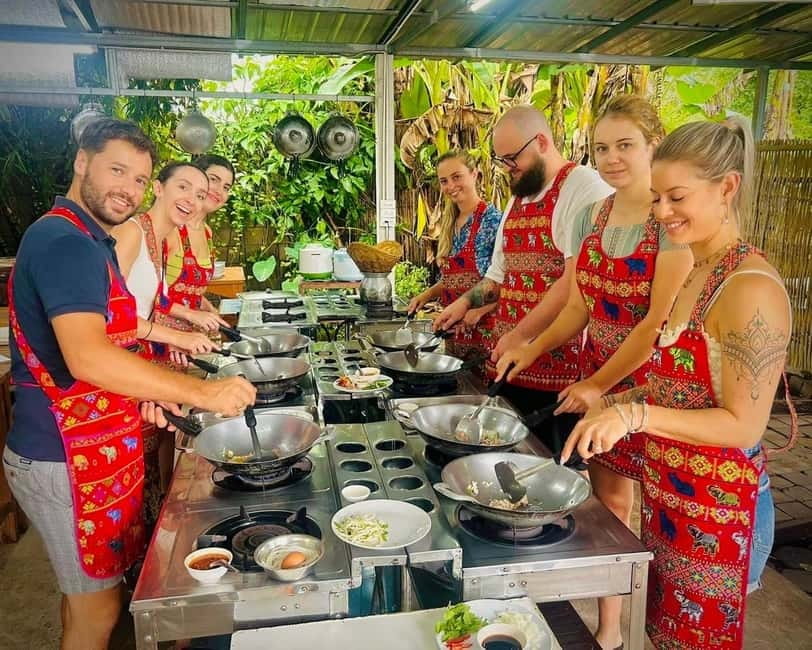 Chiang Mai: Cooking Class, Market & Thai Herbs Garden Tour - Choose Your Starter and Main: Your Meal, Your Rules