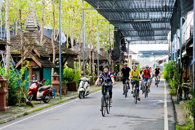 Chiang Mai Countryside Guided Bike Tour - Ban Tawai wood carving village: craftwork you can actually see