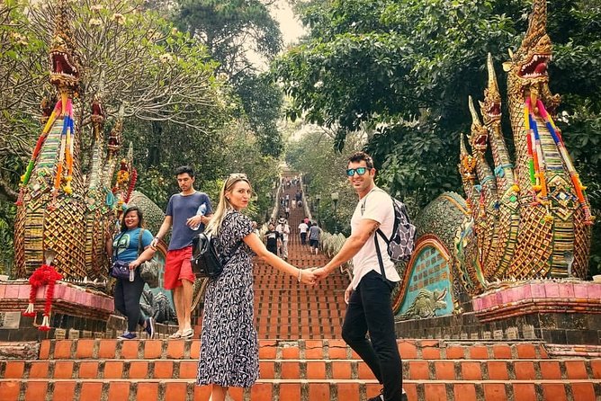 Chiang Mai Doi Suthep Temple and Sticky Waterfall Tour (Private & All-Inclusive) - Bua Thong Sticky Waterfall: the climb is the whole point