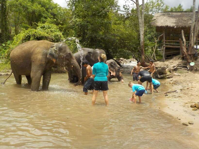 Chiang Mai: Elephant Sanctuary Local Hill Tribe Caretakers - Lunch at the sanctuary and why this included meal is part of the value