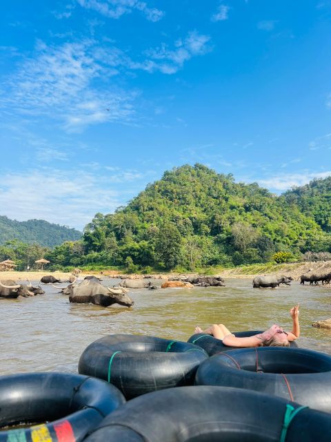 Chiang Mai Half-Day Adventure: River Tubing & Waterfall - Saa Gee Waterfall Slide: the fun climb, then the cool payoff