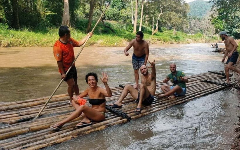 Chiang Mai: Jungle Trek, Elephants care & Bamboo Rafting - The day flow: how jungle trek and rafting fit together