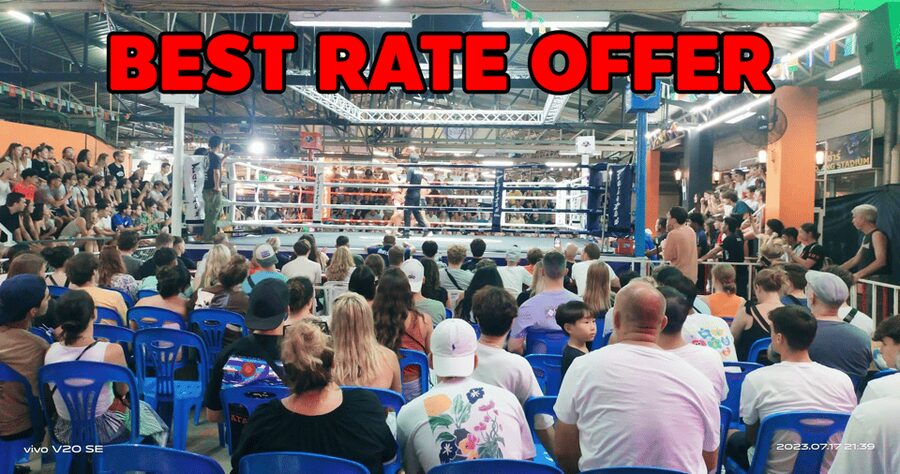 Chiang Mai: Kalare Night Bazaar Boxing Stadium Muay Thai - Food, Drinks, and Market Time Around the Fights