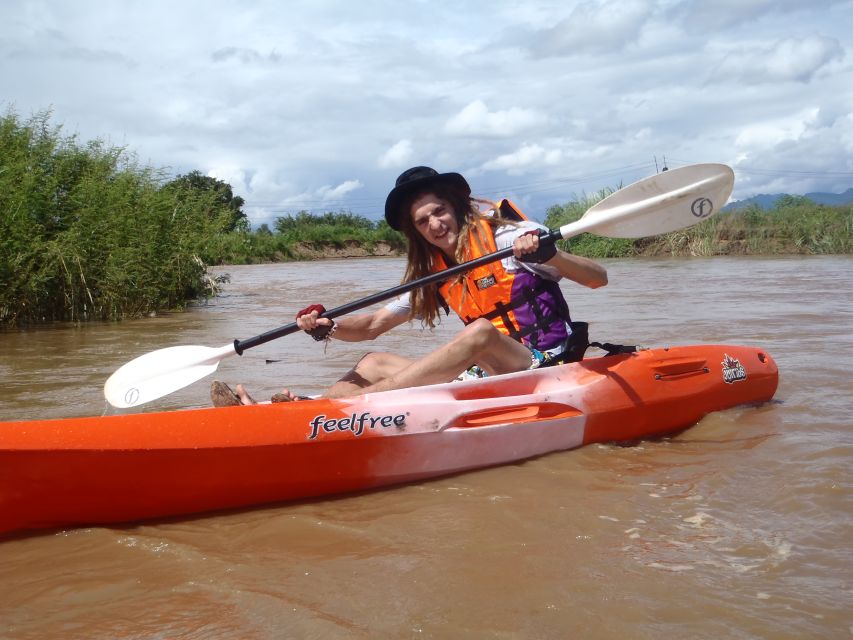 Chiang Mai: Kayak the Jungle River of Chiang Dao Valley! - The weir passes and why footwear matters
