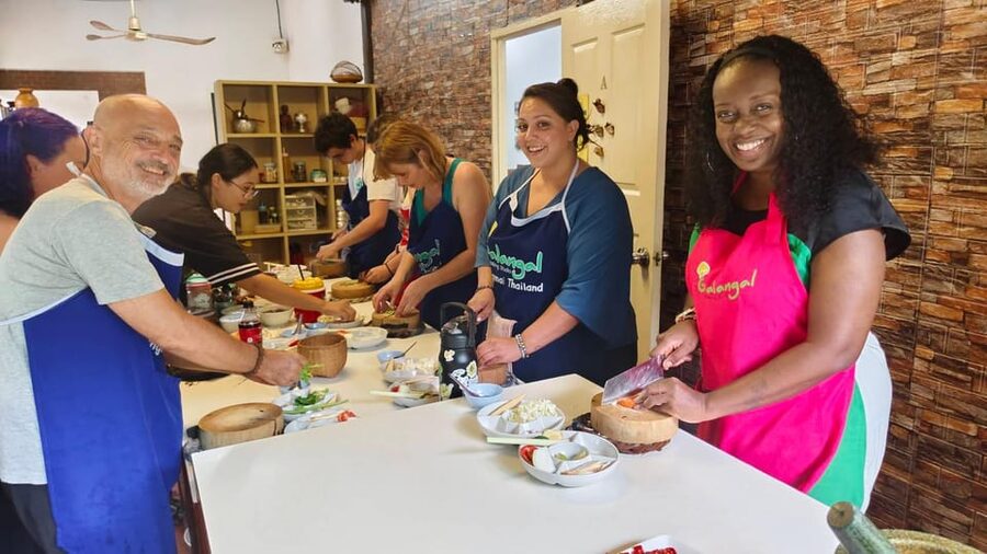 Chiang Mai: Morning Cooking Class with Market Visit - Eating your work, then taking the recipes home in PDF form